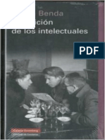 Benda Julien - La Traicion de Los Intelectuales