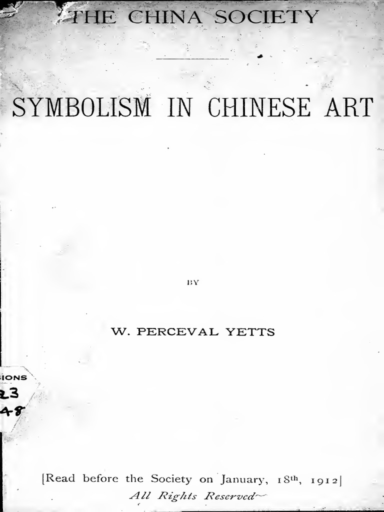 Symbolism in Chinese Art | PDF | Yin And Yang | Religion And Belief