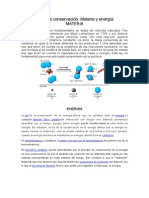 Leyes de Conservación MATERIA Y ENERGIA