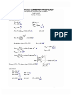 Taller Ciclo Combinado Modificado: Universidad Nacional de Colombia Sede Bogotá Plantas Temicas