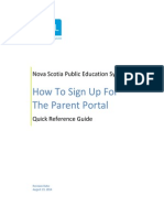 How To Sign Up For The Parent Portal August 19 2014