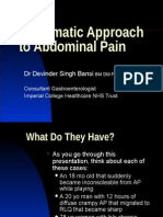 Gastro- Approach to Abdominal Pain-DB