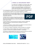 Dialogo para La Seguridad Web 5to Bimestre