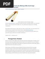 Download Pengertian Rokok Dan Bahaya Merokok Bagi Kesehatan Manusia by RofiQy SN269521366 doc pdf