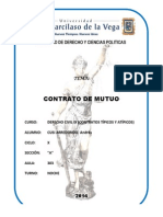 Contrato de Mutuo PDF