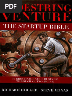 (Hooker and Monas, 2008) Shoestring Venture - The Startup Bible