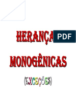 Heranças Monogênicas