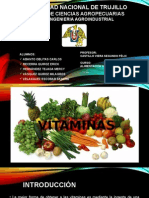 Vitaminas Liposolubles e Hidrosolubles - Exp.