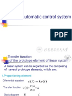 B_lecture5 TF of Automatic Control System Automatic control System