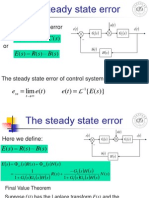 B_lecture9 the Steaty-state Error Automatic control System