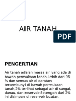 Pengertian Air Tanah