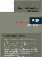 Fabi Teori Post Freudian, Erikson