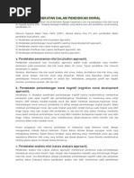 Download Pendekatan Dalam Pendidikan Moral  by parani SN269533298 doc pdf