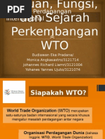 Download Tujuan Fungsi Dan Sejarah WTO by LiauwJoRichard SN269533445 doc pdf