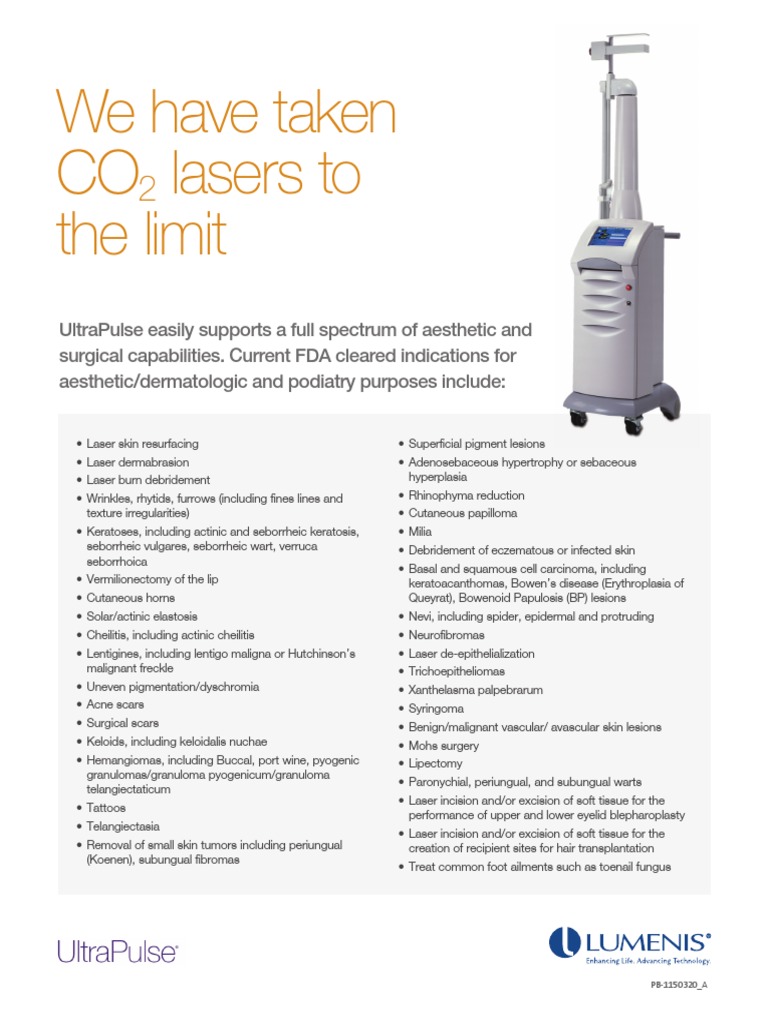 Clinical Indications - UltraPulse | PDF | Scar | Sensory Organs