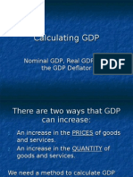 Calculating GDP