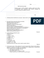 Test Chimie