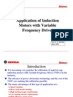 VFD Application for Induction Motors