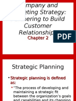 Company and Marketing Strategy: Partnering To Build Customer Relationships
