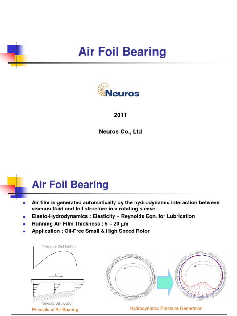 Airfoil Bearings PDF Turbocharger Bearing (Mechanical)
