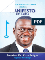 Forum For Democratic Change - FDC Campaign Manifesto 2011-2016