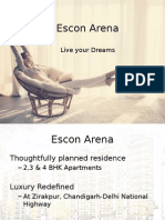 Buy Affordable Residential Flats in Zirakpur at Escon Arena