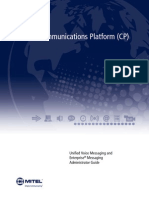 Mitel 5000 CP v5.0 Voice Mail Administrator Guide PDF