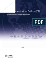 Mitel 5000 CP v5.0 System Administration Diagnostics Guide PDF
