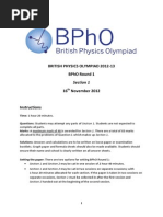 BPhO Round 1 2013 PRT 1