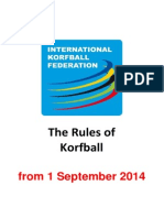 The Rules of Korfball V 2014-09-01