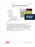 Zapeceno Povrce U Umaku Od Sira PDF