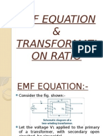  Emf Equation & Transformation Ratio