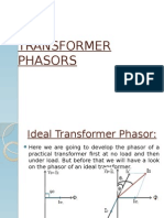 Transformer Phasors