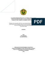 Analisis Efisiensi Penggunaan Modal Kerja Untuk Mengukur Profitabilitas