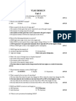 Placement Question-unit 1 Vlsi Design