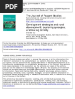 Kay (2009)-Development Strategies and Rural Development