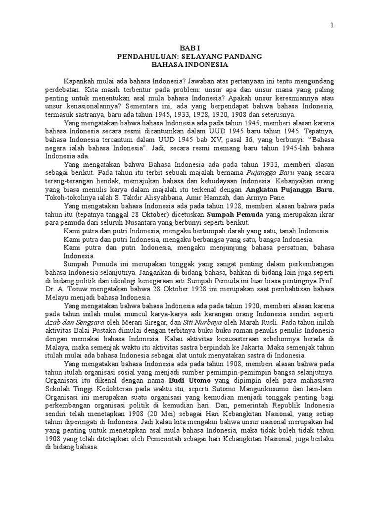 Bahasa Indonesia Terapan