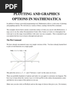 Plotting and Graphics Options in Mathematica: The Plot Command