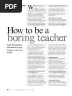 Download How to Be A boring teacher by lunalorenz SN26956830 doc pdf