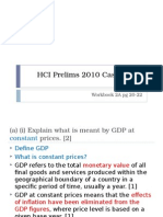 HCI 2010 Prelims - CS SG & US Economies