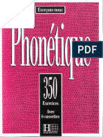 Phonetique 350 Exercices PDF