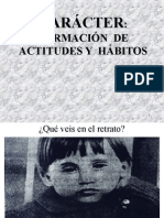 15. Caracter Actitudes y Hábitos