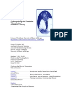 Cardiovascular Physical Examination