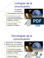 tecnologías de la comunicación