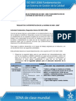 Actividad de Aprendizaje Unidad 3 Requisitos e Interpretacion de La Norma ISO 9001-2008
