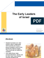 The Early Leaders of Israel: Document #: TX004705