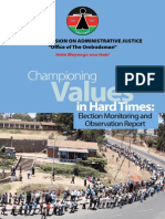 Championing Values in Hard Times_Election Monitoring and Observation Report