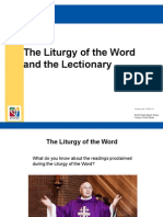 The Liturgy of The Word and The Lectionary: Document #: TX004715