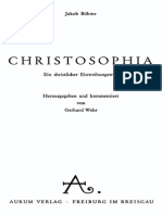 BOEHME - Christosophia