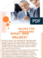 Ethics and Values